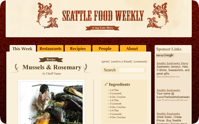 Seattle Food Weekly